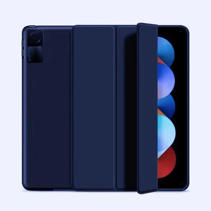 For Funda  Mipad 7 6 Pro 5 11 11.2 Case Redmi Pad SE 11 10.6 8.7 12.1 Auto Wake up & Sleep Silicone Cover Support Charging